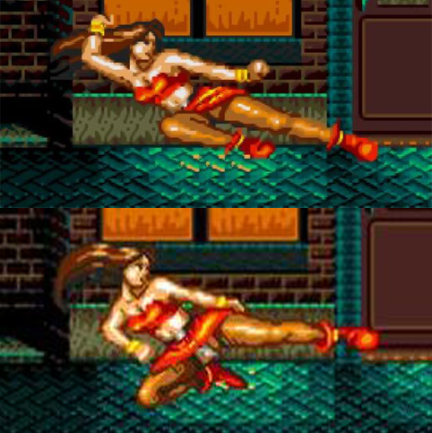 街机游戏里的女主角,街机游戏里的经典人物