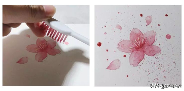 森系童话水彩插画课,水彩童话画图片大全