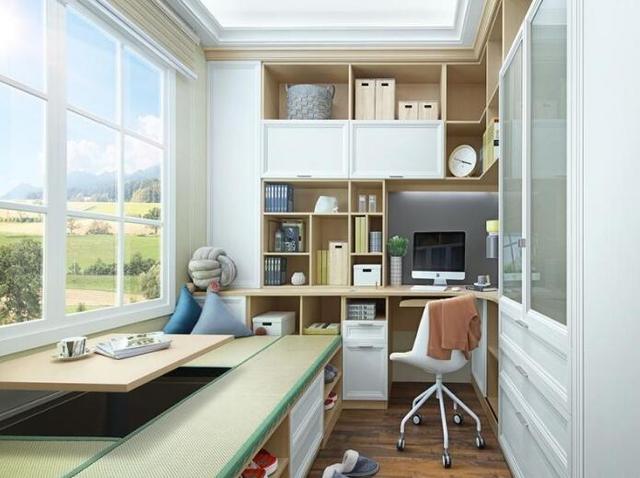 飘窗太大浪费空间怎么设计,飘窗空着可以放什么