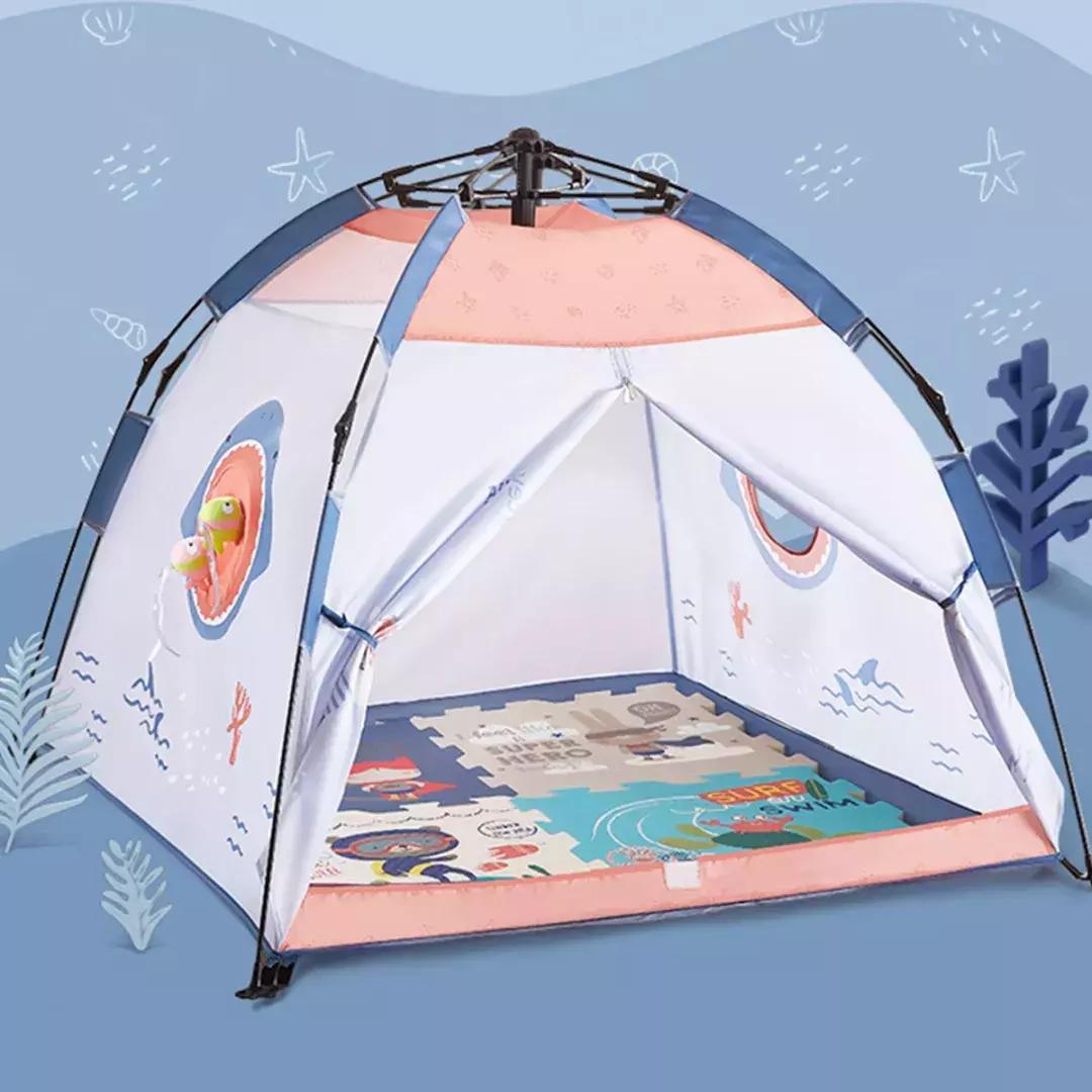 儿童露营帐篷怎么收起来,儿童帐篷室内可折叠怎么收