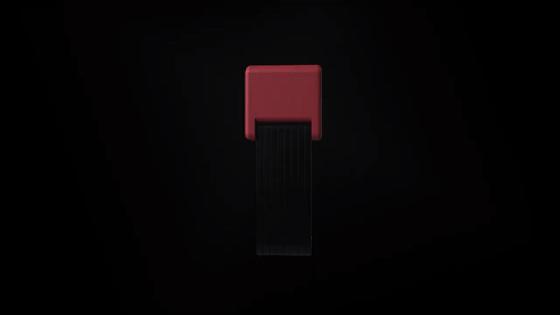 可伸缩单车锁,可折叠智能车锁