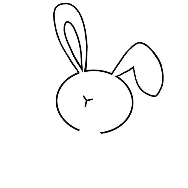 简笔画教程——教你画画萌萌哒的兔子简笔画