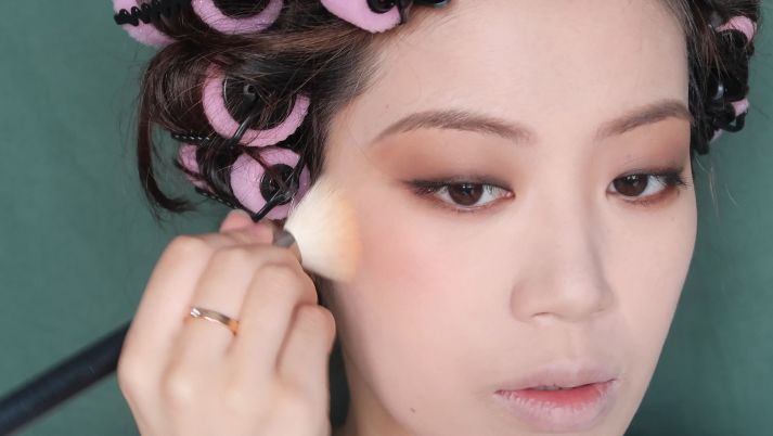 民国复古妆容化妆教程,复古民国妆容教程