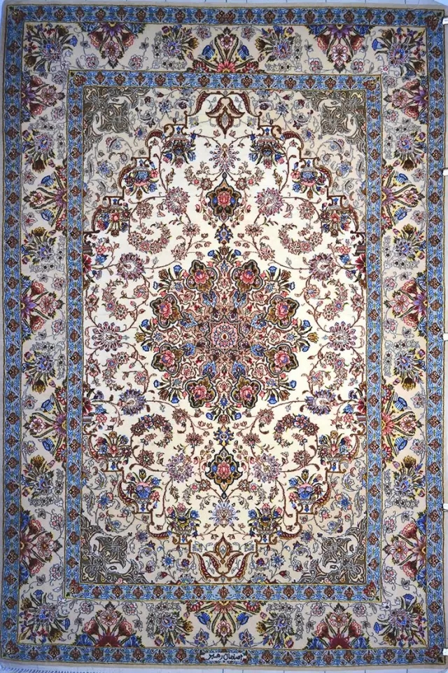 涨姿势|地面上的艺术，用手编织出的彩色的梦---波斯地毯