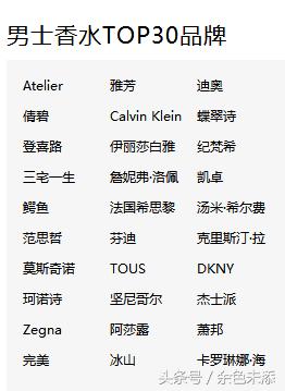 斩女香男士沐浴露推荐,十大公认斩女香男士香水