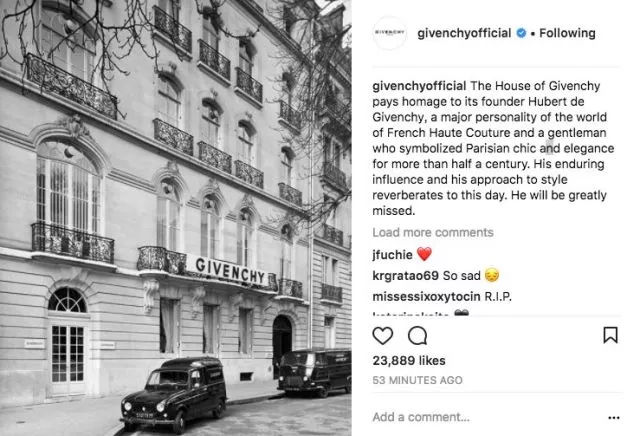 梵希创始人离世，世界上也不再有第二个奥黛丽·赫本