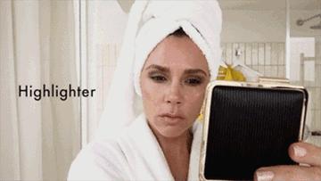 欧美明星教你化妆系列,明星自己化妆步骤新手入门