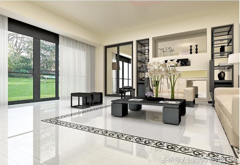 客厅选瓷砖还是仿大理石,客厅选通体大理石还是抛釉砖