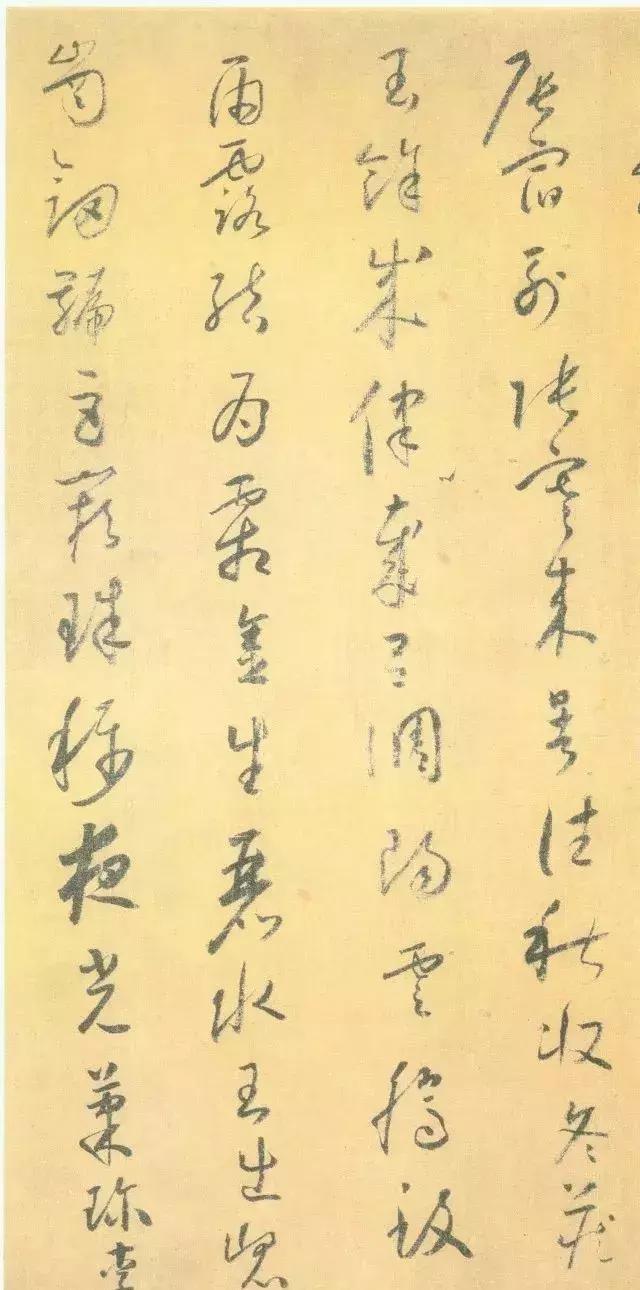 怀素不癫狂，且有文雅与风情