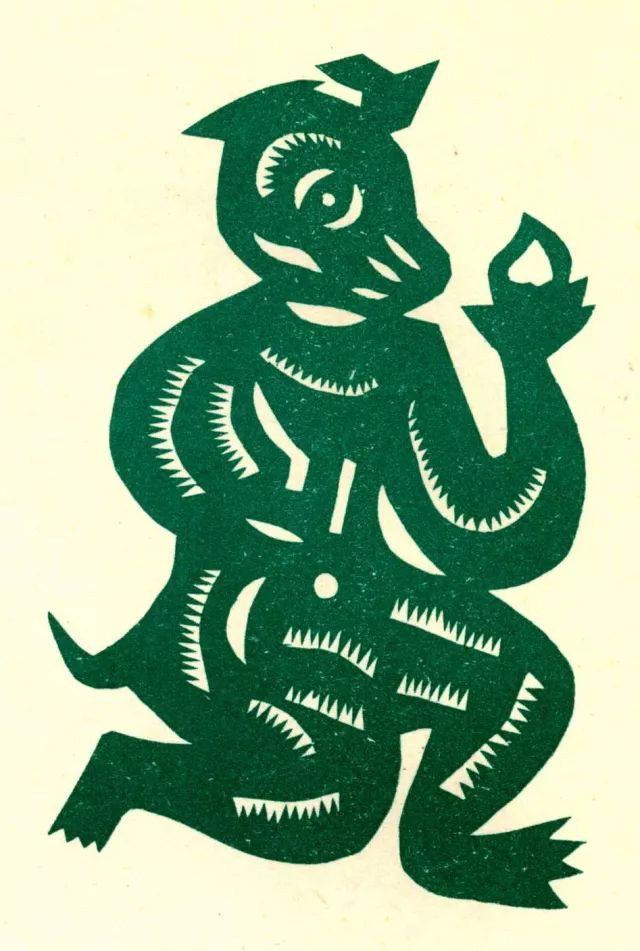 剪纸民间手艺,24幅民间吉祥剪纸图