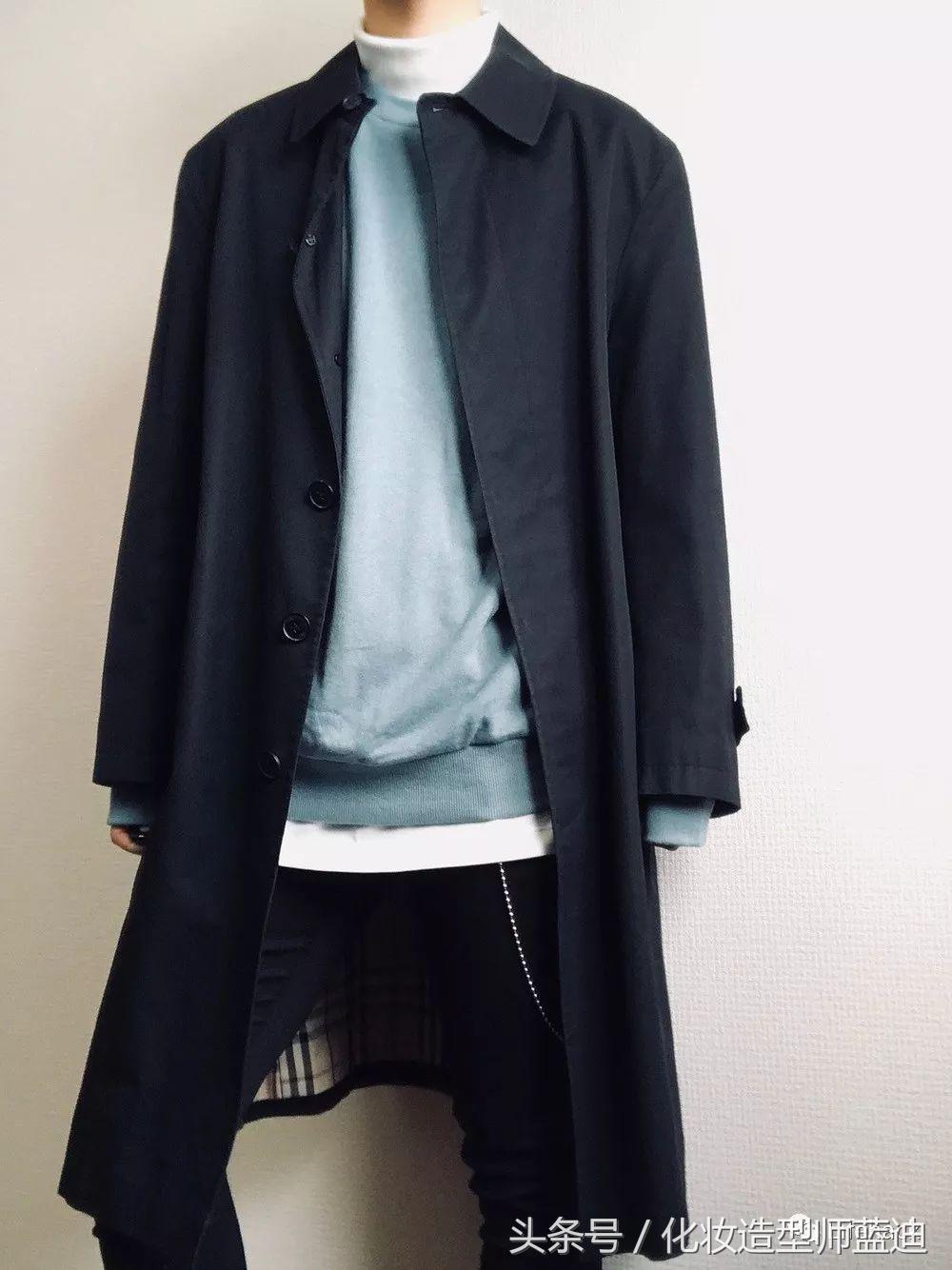 看韩国帅哥穿搭,韩式秋冬穿搭男