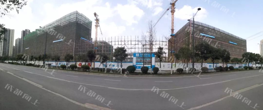 大源核心商务区,大源cbd核心区夜景