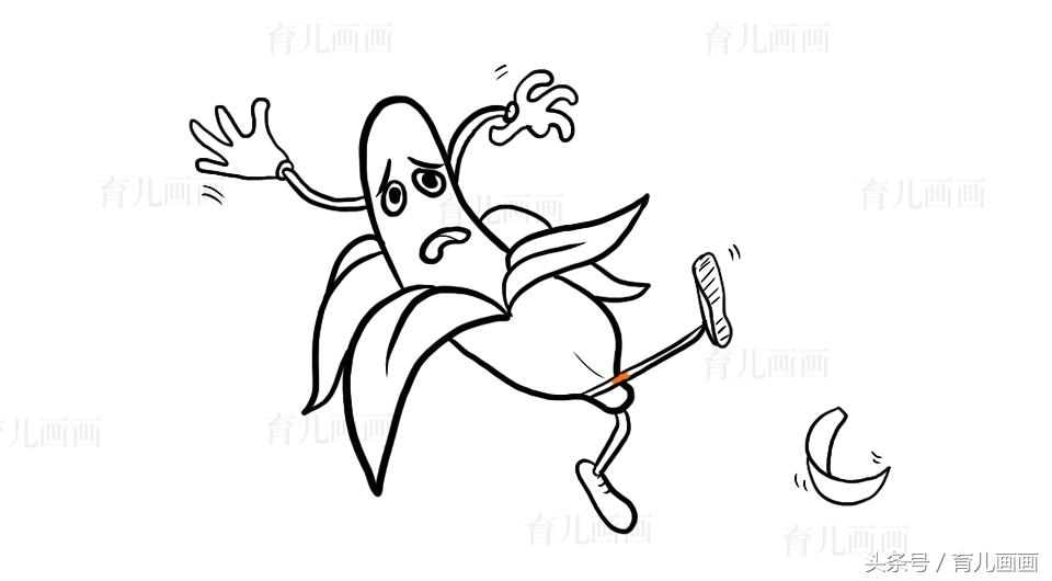 芒果简笔画可爱卡通人物,卡通橘子简笔画