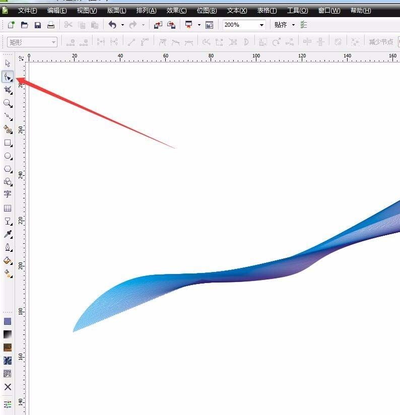 CDR绘制几何图形,cdr临摹矢量图