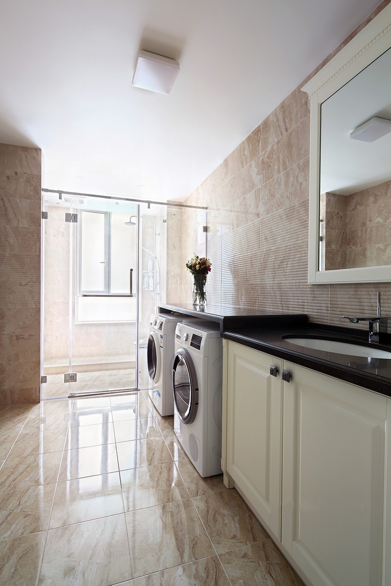 杭州110平美式装修,250平米美式经典装修