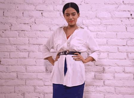 衣服大了怎么办简单又好看,衣服大了怎么办一个小窍门