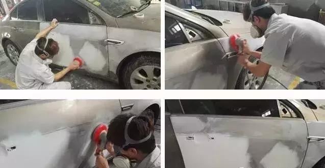 汽车喷漆干磨详细流程,喷漆用水磨常出现的问题