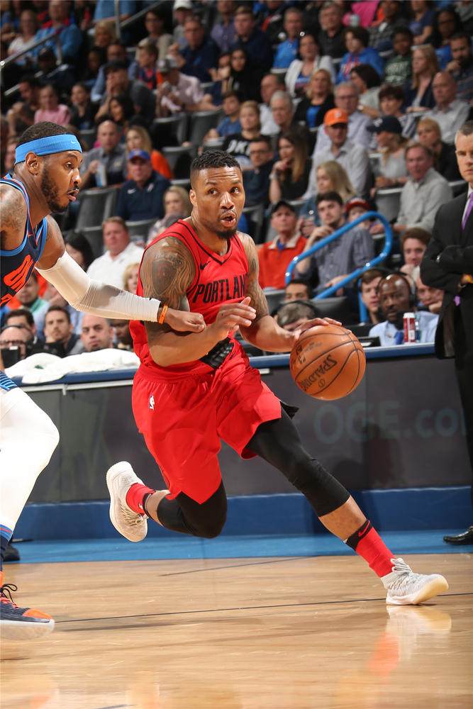 开拓者雷霆双枪合砍51分战胜雷霆,威少单场58分完整视频