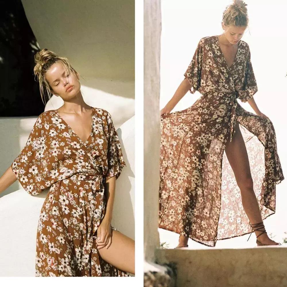 碎花裙、草编包|50件仙气度假单品！