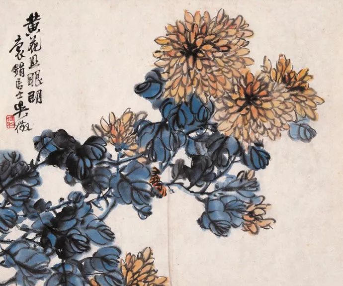 写意山水花鸟画精品欣赏,吴待秋山水画精品欣赏图文