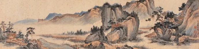 写意山水花鸟画精品欣赏,吴待秋山水画精品欣赏图文