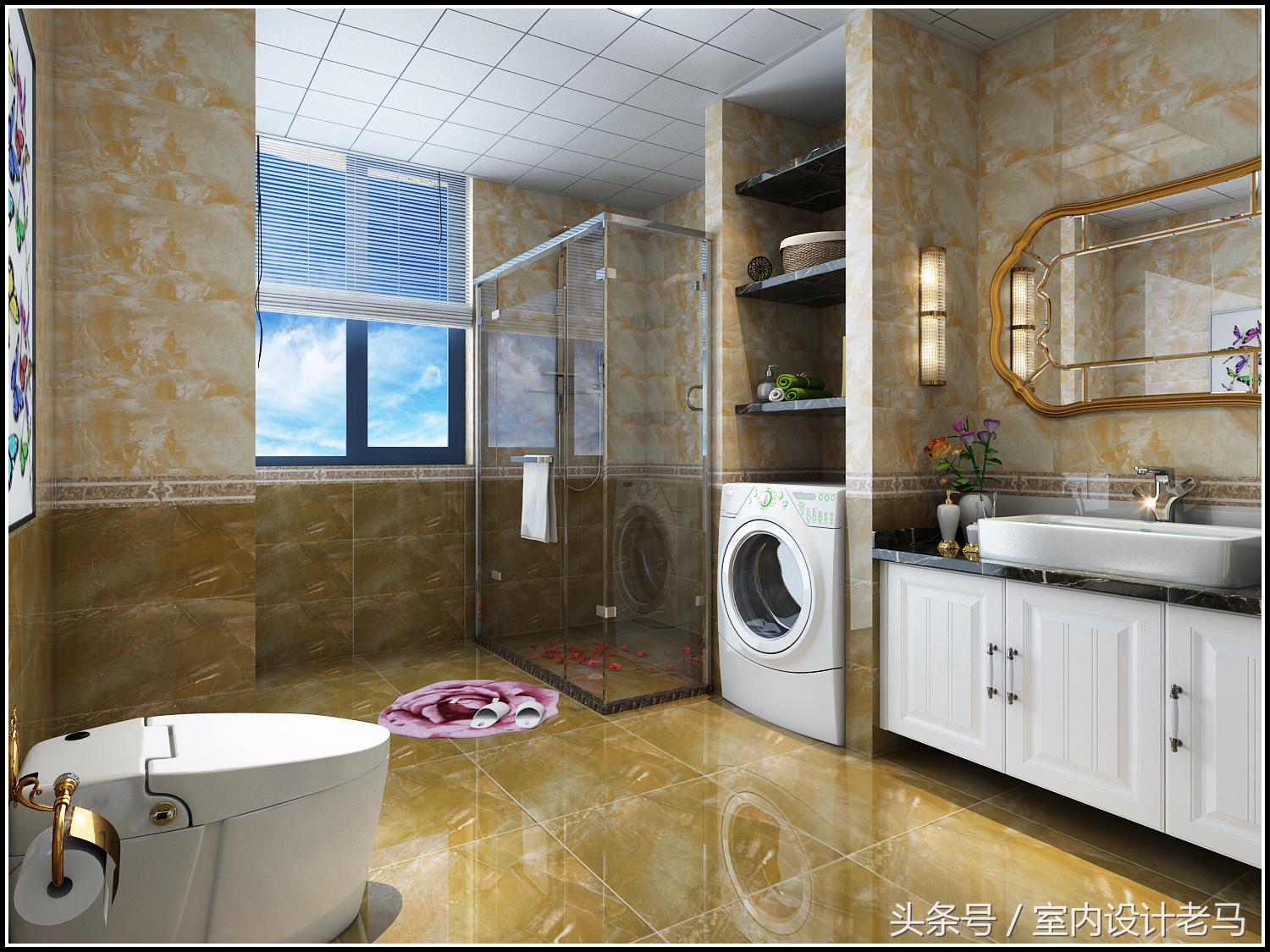 振兴湖境臻园140装修效果图,泰丰观湖两室两厅装修效果