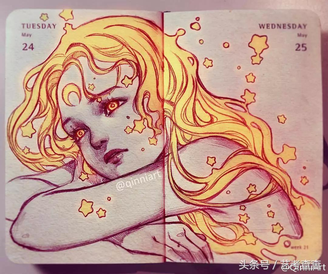 水彩制作教程,水彩教程小姐姐