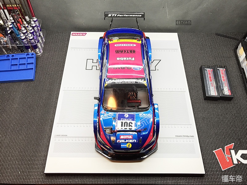 超人继续分享KYOSHOTF7的新车壳