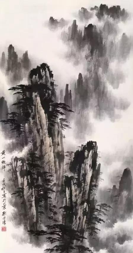 郭传璋山水高清,郭传璋山水画作品欣赏