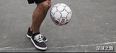 足球脚背内侧带球基本功训练技巧,正脚背吸球