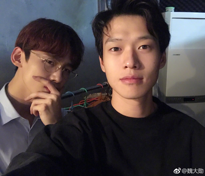 当魏大勋白敬亭井柏然在一起,当魏大勋遇到范丞丞和王源