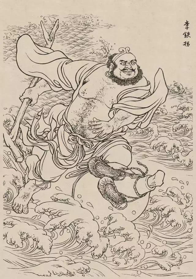 传统人物白描手稿,古代白描人物集锦