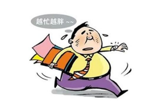越忙身体越胖是什么原因,越忙越胖怎么办