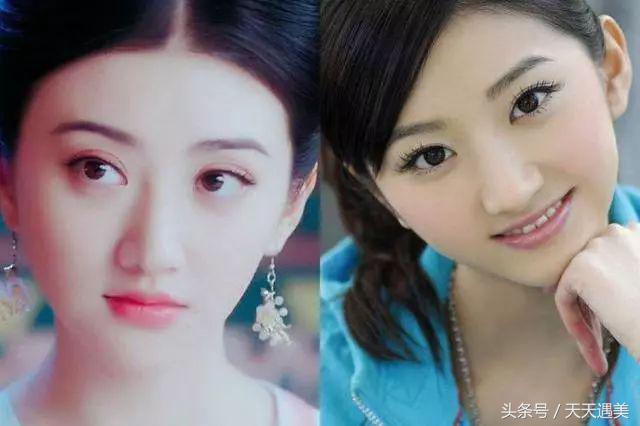 大方承认割双眼皮的明星,戚薇旗下明星