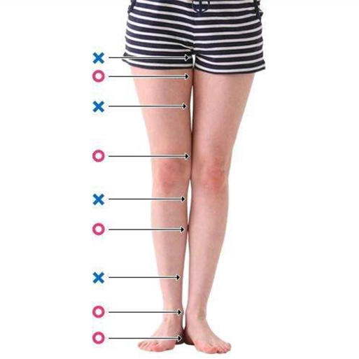 公认的美腿标准来了，看看你达标吗？