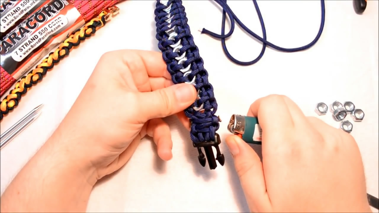 户外求生手链编法,户外手链编织