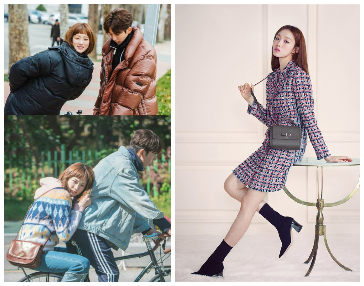 李圣经碎花连衣裙,李圣经穿连衣裙