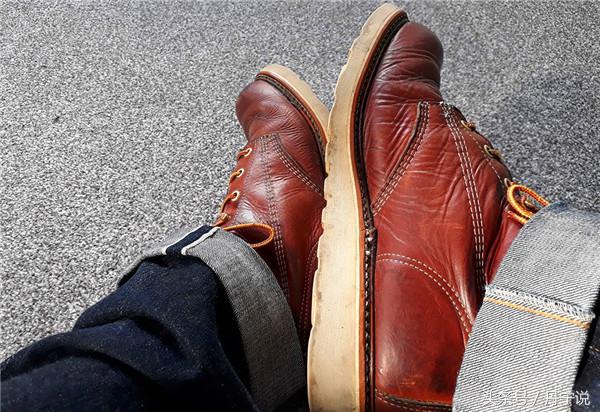 红翼1907工装靴,红翼工装靴8111脚感