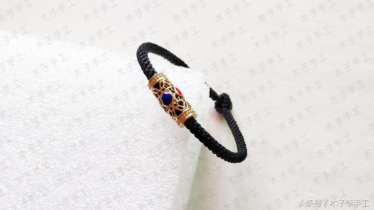 适合手残党的红绳编织技巧,手残党编手链教程