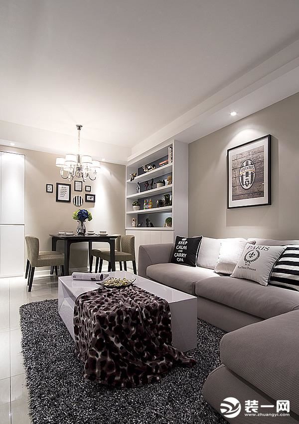 羡慕闺蜜家现代时尚感!郑州祝福红城89㎡,现代简约风造价5万9