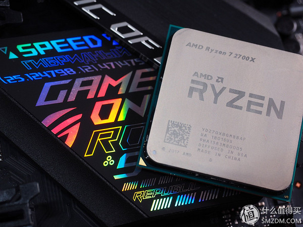 Zen+启动！船新组合RyzenR72700X+华硕ROGX470F—RGB开箱
