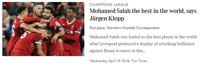 利物浦萨拉赫比赛直播,萨拉赫庆祝欧冠决赛