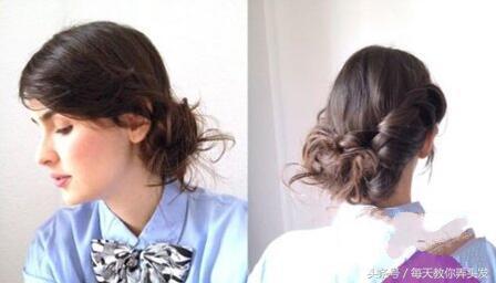 一个歪辫子的编发教程,俏皮辫子的编发教程