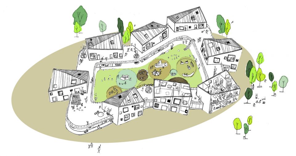 魔都“盆景”——上海金蔷薇幼儿园设计赏析