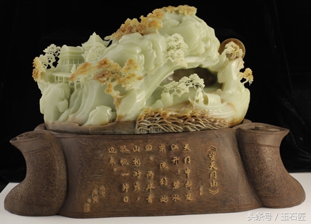岫玉雕刻的大玉璧摆件简介图片,岫玉雕刻玉马摆件价格