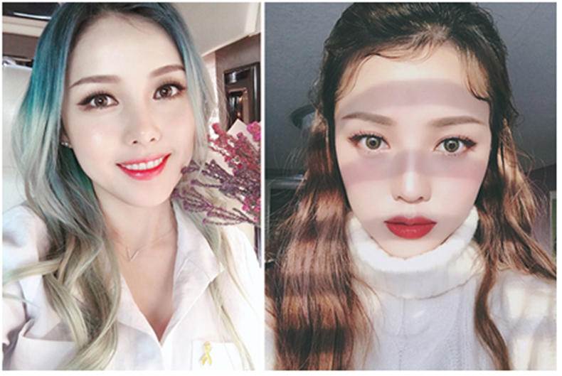 喜欢美瞳的妹子有福啦，学学百变pony，这教科书级别的瞳色搭配