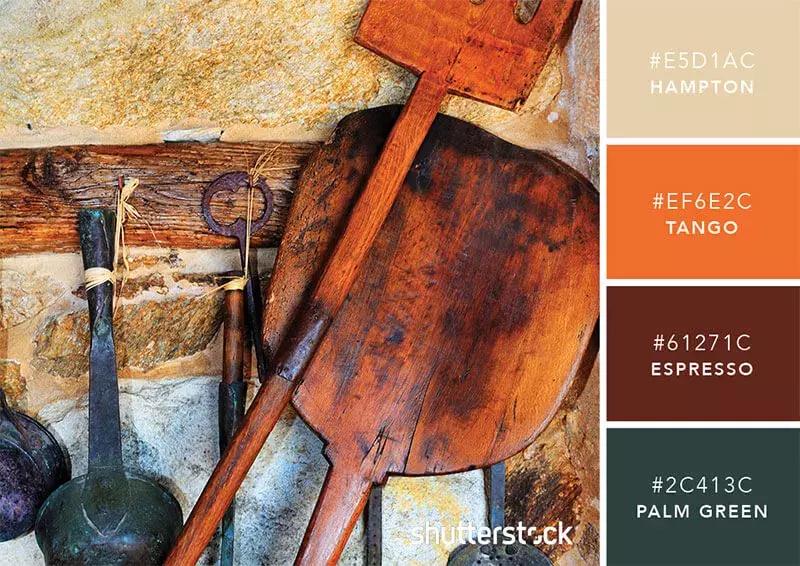 相见恨晚的色彩搭配,两种好看的颜色搭配