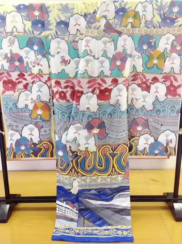 日本奥运会给中国设计的和服,2021年东京奥运会和服设计