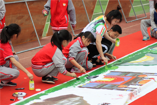 路的呼唤：感受一带一路，厦门市金安小学体育艺术节隆重开幕