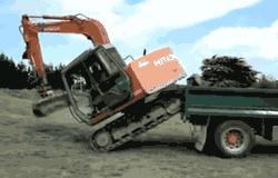 小朋友能看懂的挖掘机构造,挖掘机原理图解大全高清